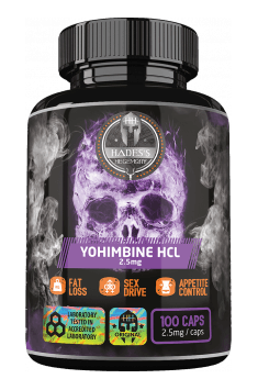 Yohimbine HCL 2.5mg