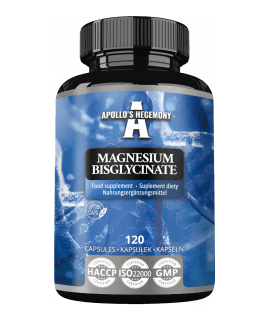 APOLLO'S HEGEMONY Magnesium Bisglycinate 120 caps.