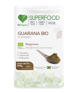 BEORGANIC Guarana BIO 200g