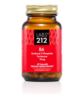 LABS212 B6 P-5-P + Pyridoxine 60 caps.