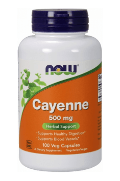 You can find an high amount of cayenne in Cayenne from reputable NOW Foods brand