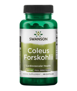 SWANSON Coleus Forskohlii 400mg 60 caps.