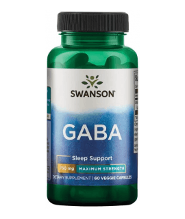 SWANSON Gaba 750mg 60 caps.